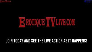 Eric John's raw, wet, wild ride with Carmen Callaway, mouthfucking and pussy✌-stroking like beasts