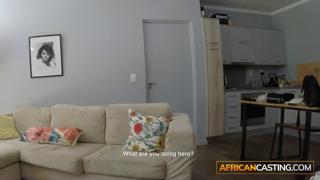 Blonde Bitch Gags On Fat Dick🍆 In Casting Couch Frenzy