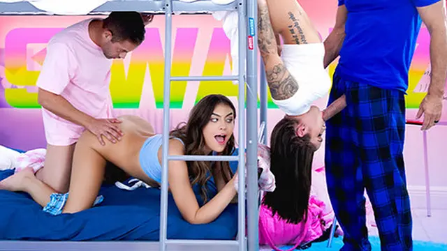 Swappz - Selina Bentz and Bunny Fae Savor hunk′s Cock🌭 Together on  Day!