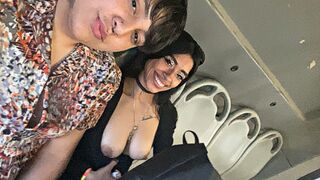 This 'public ride' on the bus had my boyfriend cumming hard