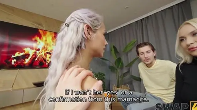 Vera Jarw swaps wives &mdash;  Veronica Leal gets plenty of cumshot (Charlie Dean)