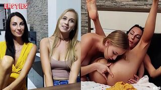 Ersties - Sirena nimmt Alison G von hinten mit dem Strap-on