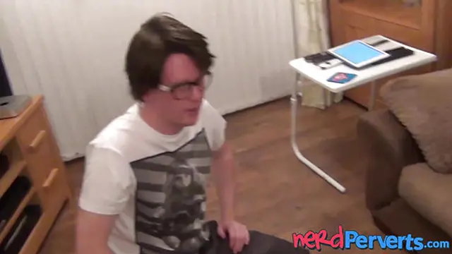 MILF Bella Star eagerly pleases nerdy guy during audition