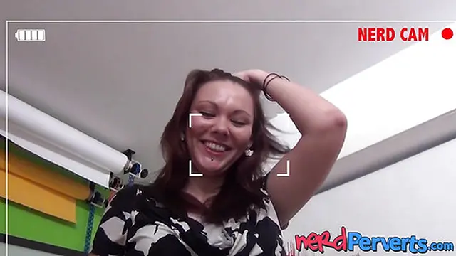 Naughty😈 Bella Star gets her first cock🍆 taste on camera