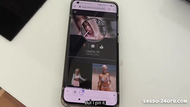 Hot Brunette Babe Italian Hookup