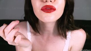 Red Lips Mouth Tease