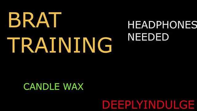 Brat training to crave attention &mdash;  you bad bitch (audio roleplay) dirty talk intense male