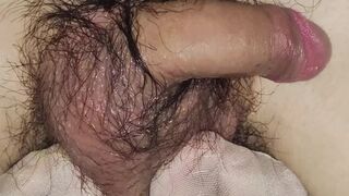 Femdom Post orgasm domination - Rubbing snot on cock