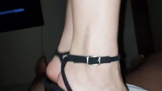 Sandals Pov Trampling cumshot