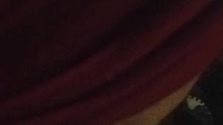 Deep throating and sucking my cock