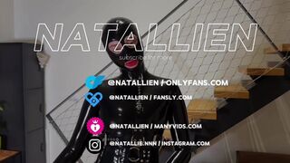 Latex dominatrix fuckes you - Natallien