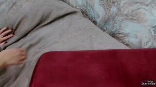 I was given flowers and a strange `pillow` —  I had to thank the guy and try out this pillow!