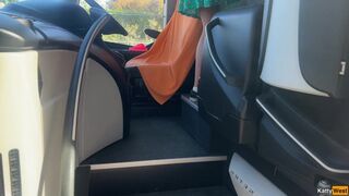 Cock Flashing on the Bus - A Man Pulled Out His Cock and I Helped Him Jerk Off With My Hand