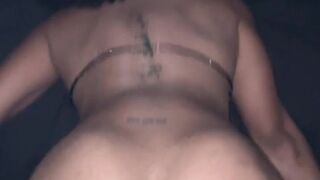 ????MUST WATCH‼️ Sexy Ebony Daddy Girl Backshots & Doggy Complication