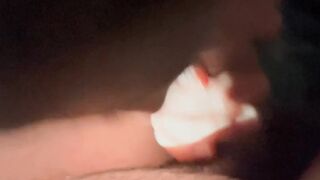 Horny MILF sucks random guys dick on cruise ship  Almost caught!