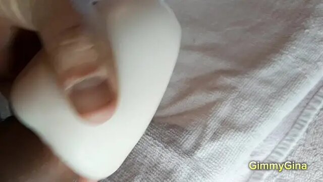 Amateur milf takes huge cock in her ass