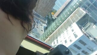 POV Fucking in Front of a Window in New York City so All Can See