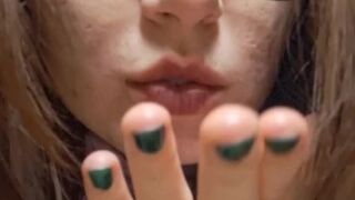 Let me caress your ears...without taking off my clothes