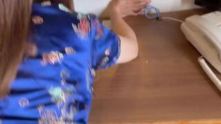 【ペロちゃんの性日記】バックでガン突きされるチャイナコスプレのペロちゃん♡ハメ撮り♡中出し