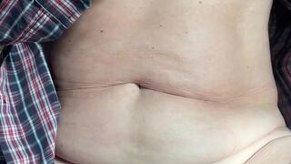 Milf with big tits and red nails reaches orgasm with vibrator