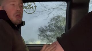 Riding daddy’s long cock till he cums