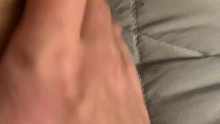 Fucking myself again and getting fingered