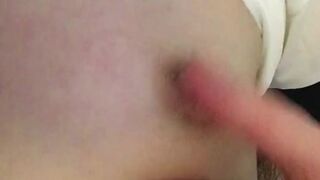 ASMR POV Маленькие сиськи соски крупным планом —  грязные русские разговоры —  чулки —  стриптиз