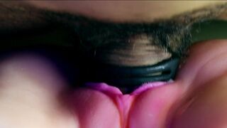 Pink pussy sucked my hot cock and I came deep in the hole