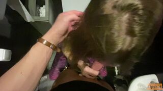 Stranger Fucked College Girl in the Toilet