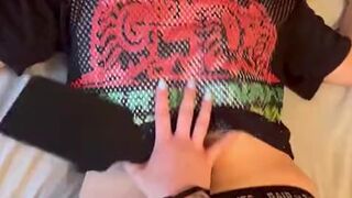 POV Mommy straps you down, teases you, then strap on fucks your brains out! Alt girl domme & FTM sub