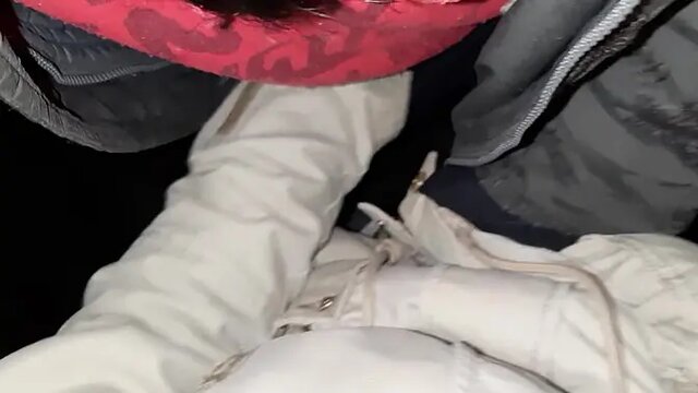 Public masturbation with IkaSmokS - Real naughty and risky