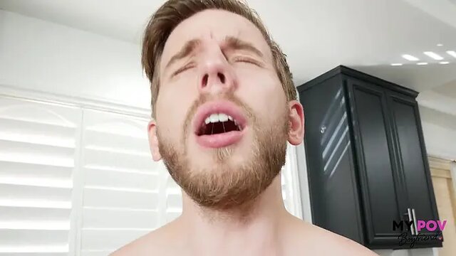 Virtual POV - Girl in missionary gets romantic creampie