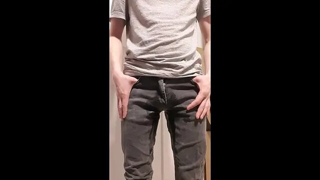 Diaper Boy Pisses His Pants and Gets Soaked