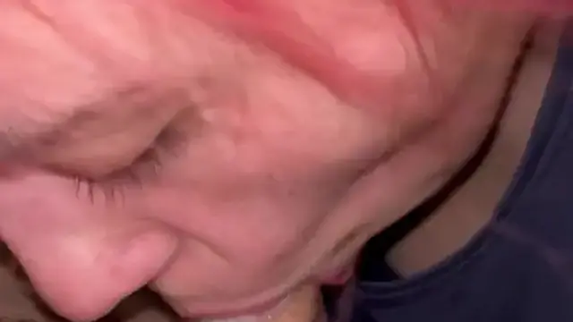Blowjob close up,Sloppy lots of Split