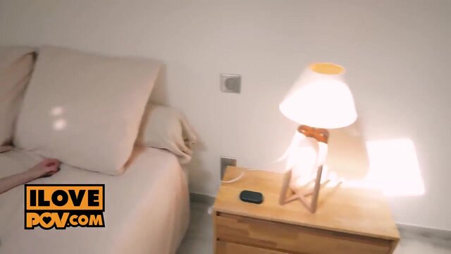 Horny vacation cutie gives a great BJ in POV mode