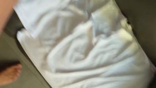 Large Italian amateur wife's enormous orgasm💦 with a young boy. POV Italian big splat.