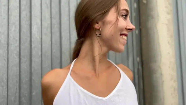 Fisting him while he works