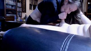 Dirty sweetheart slurps my rigid rod for sweet release, her pleasure unmistakable