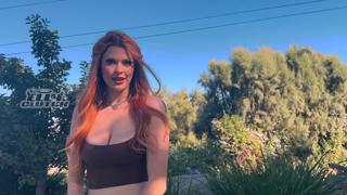 Blindside bangs get hot and bothered downtown with fiery fox