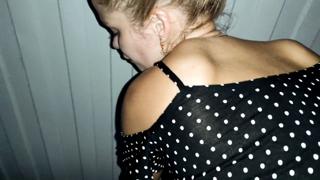Dirty *** gets a massive **** in a public spot, ending in a juicy creampie
