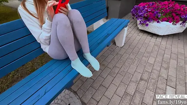 Outdoor blowjob with a new stranger by the supermarket &mdash;  then shower🚿