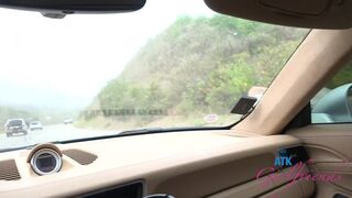Summer's nasty ride on cock🌭's backseat blowjob booty call