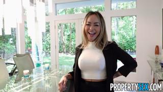 Double penetration on the open house floor gets Linda the new listing